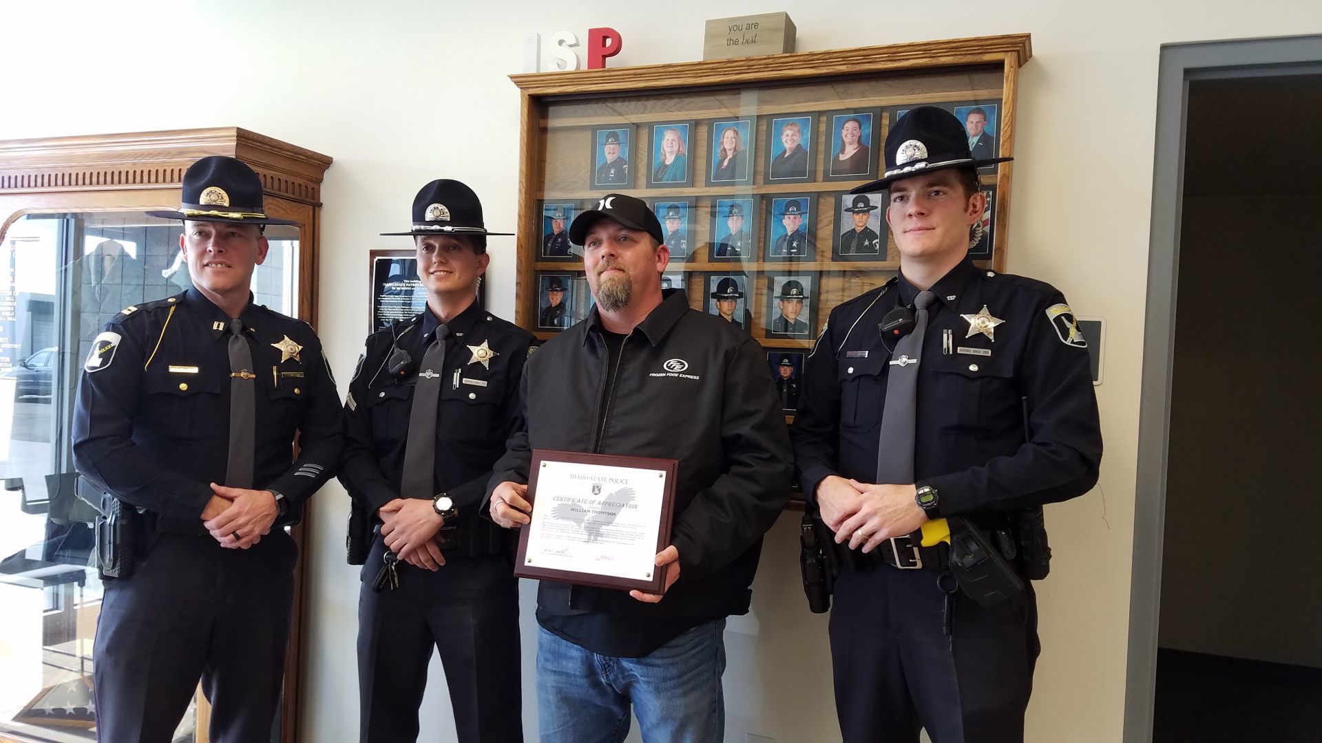 ISP presents lifesaving awards
